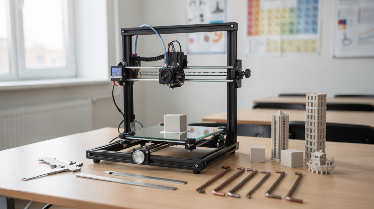 Базовая настройка и калибровка FDM 3D‑принтера для школьной лаборатории