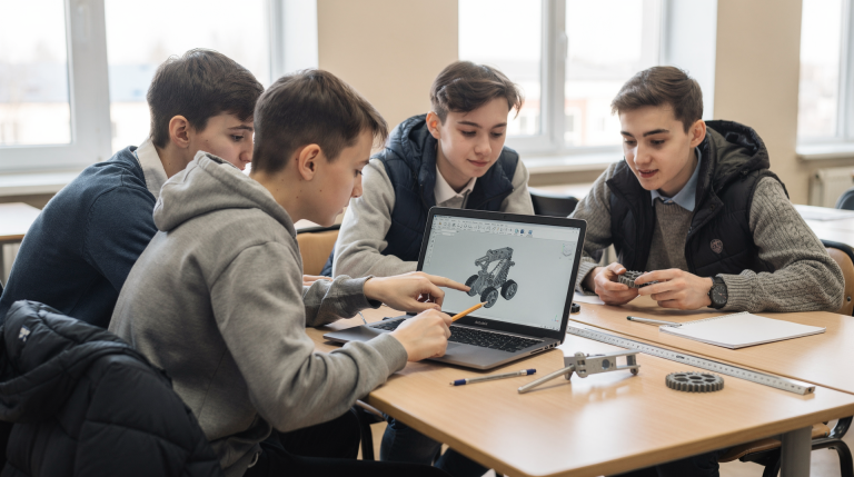 Fusion 360 для школьных инженерных проектов: базовый курс для кружка