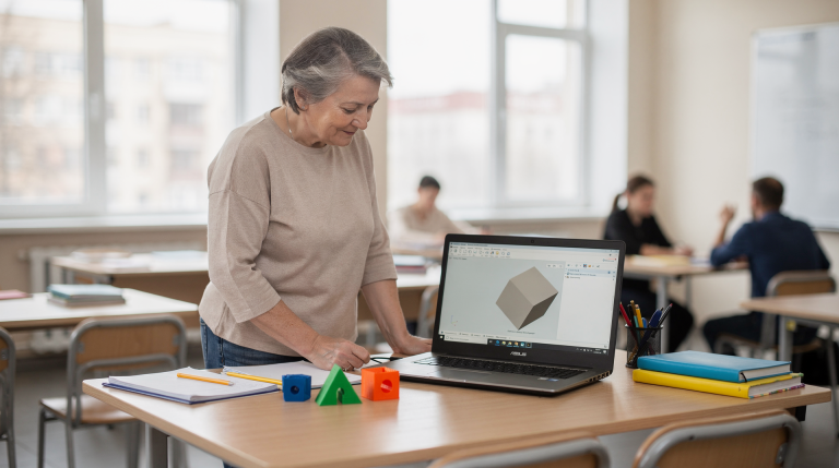 Методическое пособие: вводный модуль по 3D‑моделированию для учителей без инженерного опыта