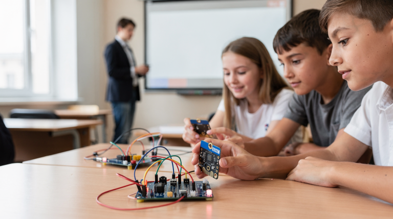 micro:bit на уроках информатики: интерактивные проекты для 5–7 классов