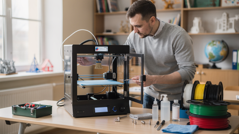 Обслуживание 3D‑принтера: чек‑лист регулярных работ для педагогов