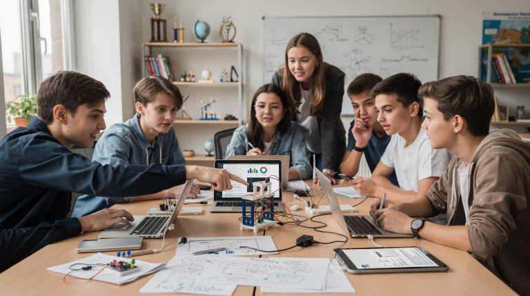 Проектное обучение в STEM: как строить учебные проекты от идеи до презентации